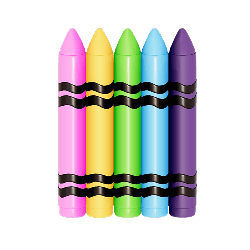 Crayons Shopping