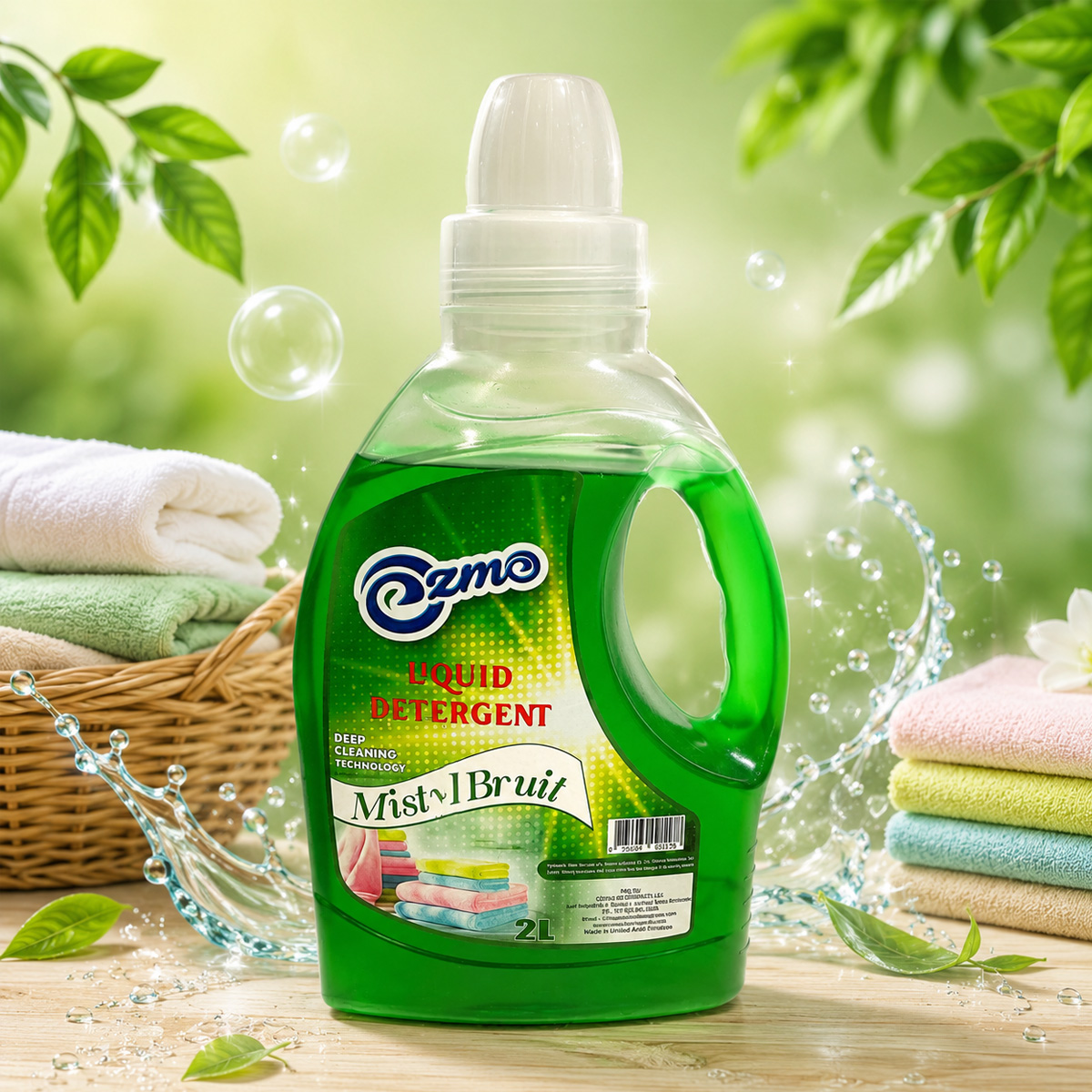 Ozmo Brut Liquid Detergent 2L