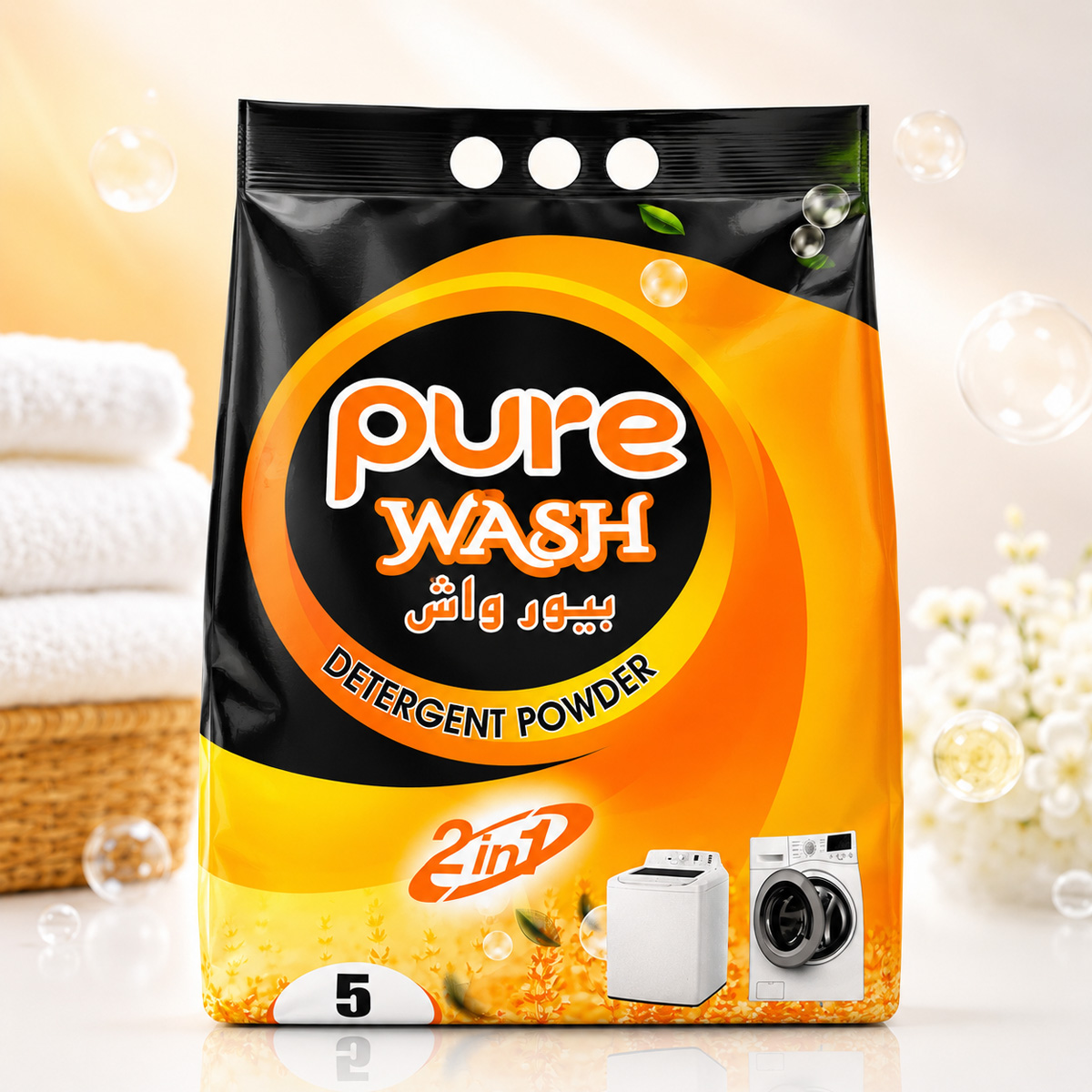 Purewash Detergent Powder 5kg