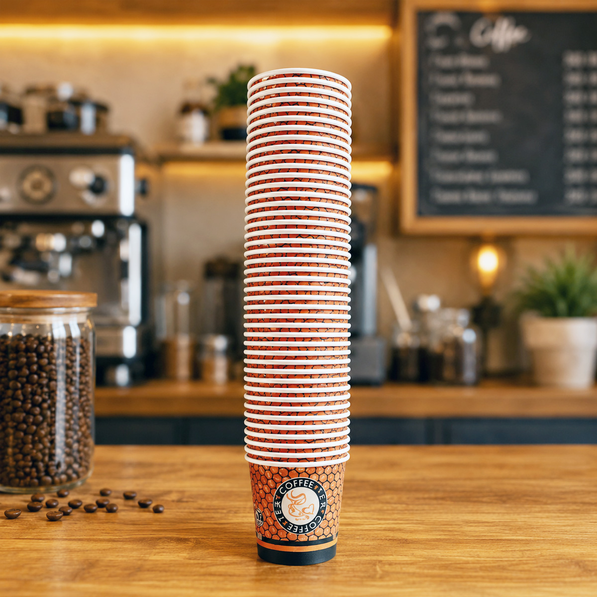 Paper Cups 4oz 50pcs
