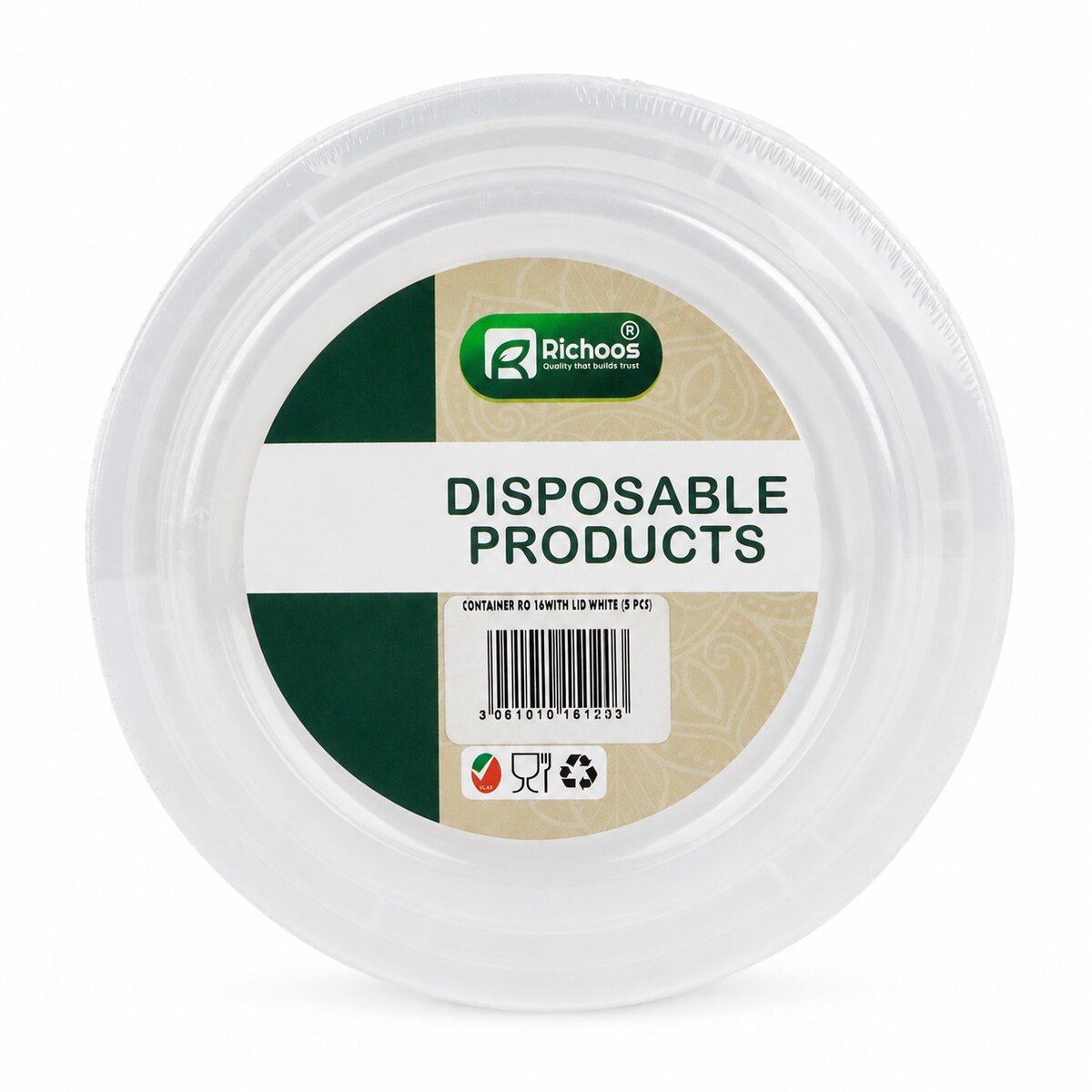 SM Microwave White Base Container RO16