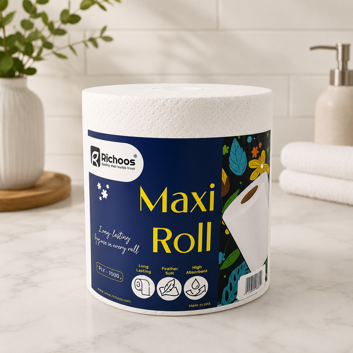 Maxi Roll 1000g 2 Ply