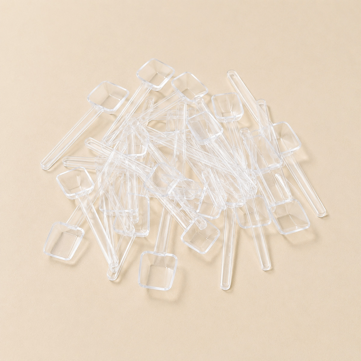 Ice Cream Spoon Clear 100pcs