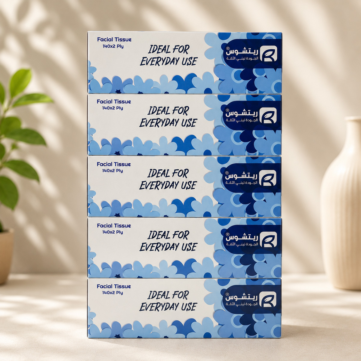 Facial Tissue 190x170 2 Ply