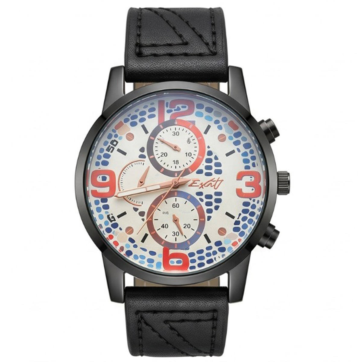 Men Leather Watch