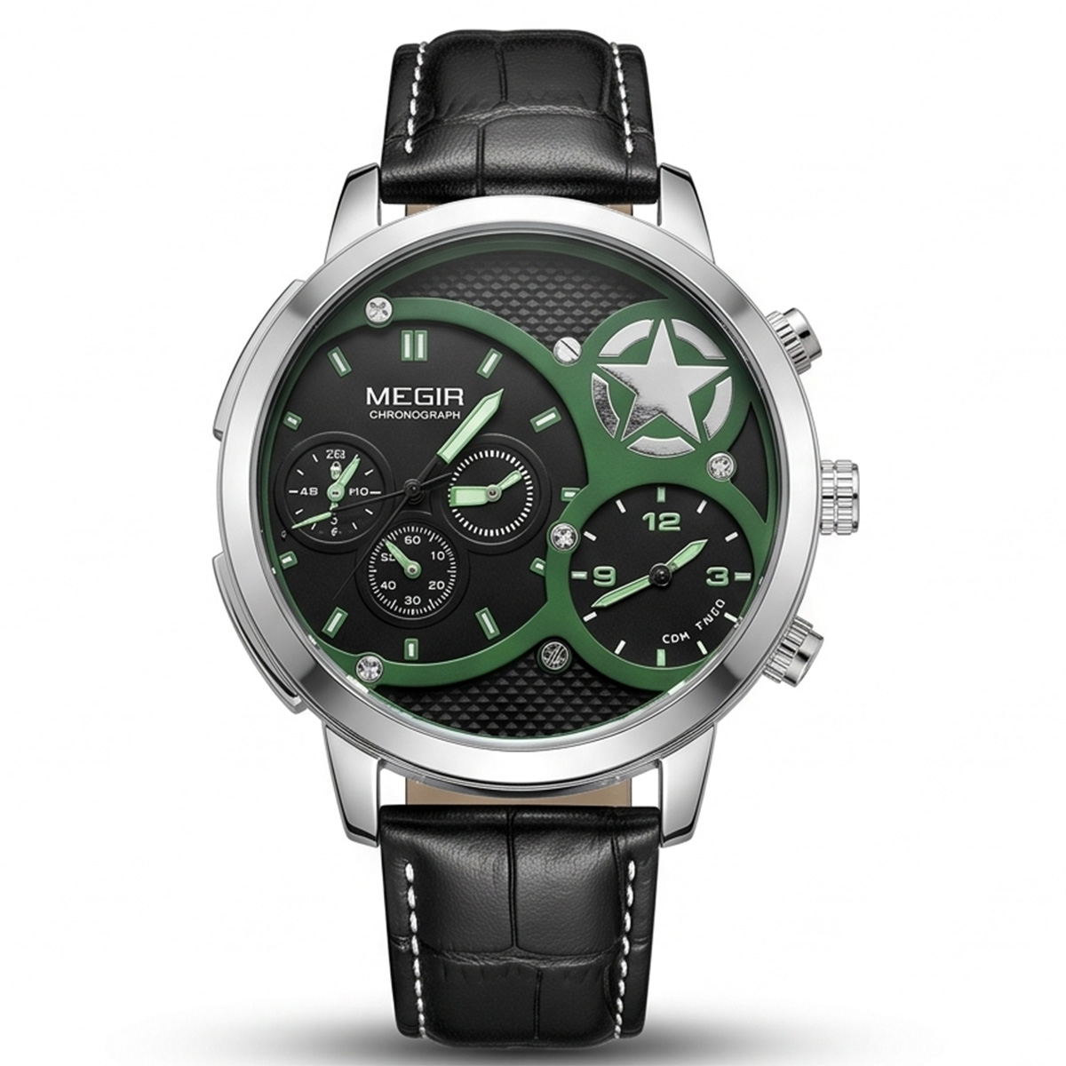 Men Leather Watch