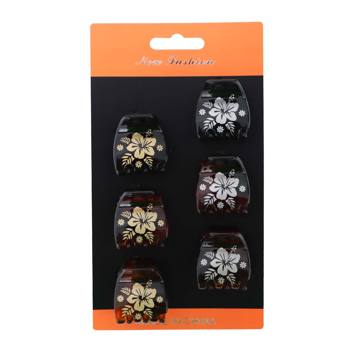 Jaw Hair Clip Set 6 Piece