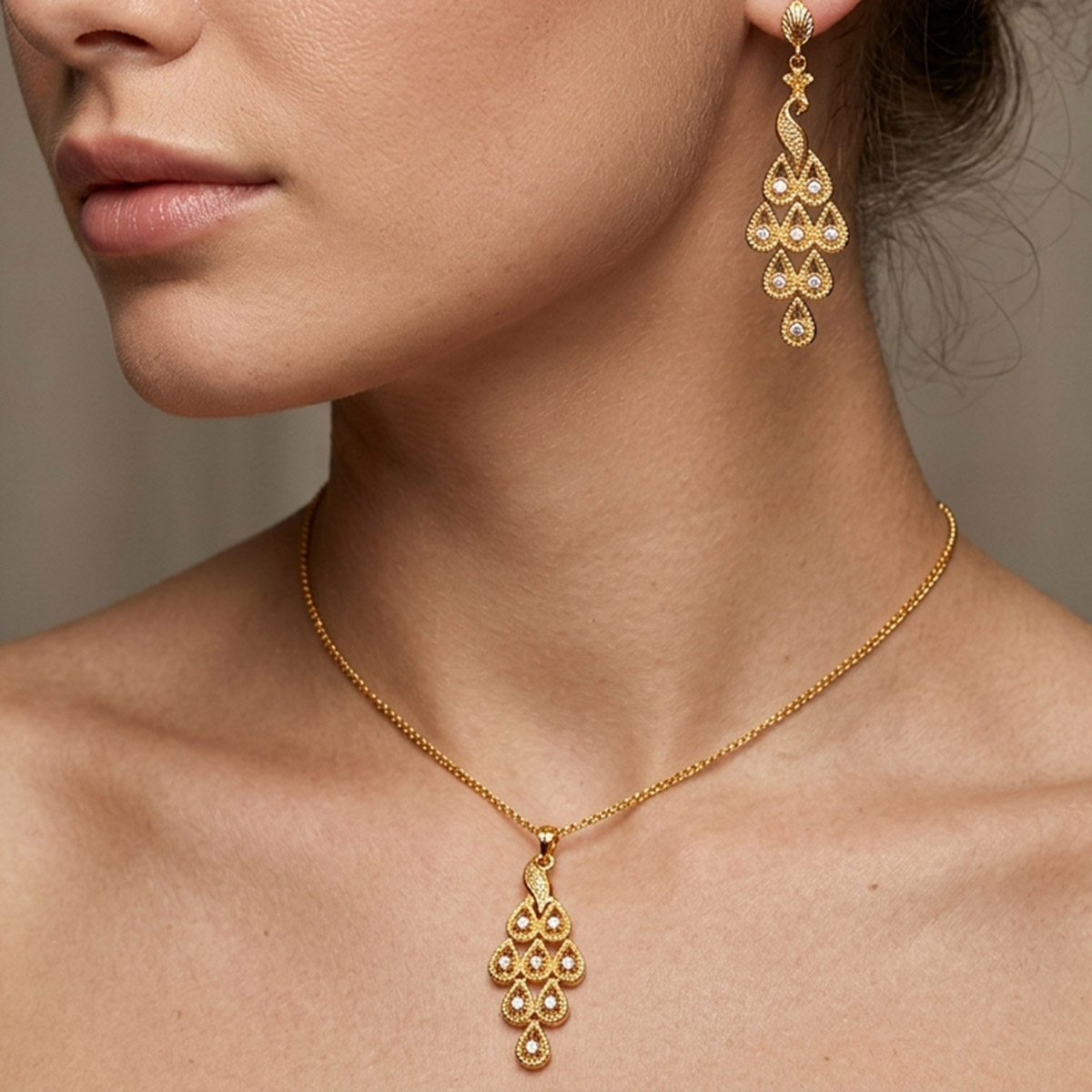 Chain Necklace Set