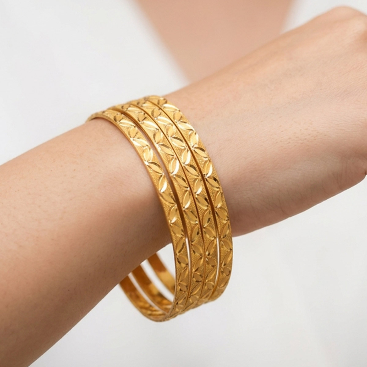Golden Bangle Set