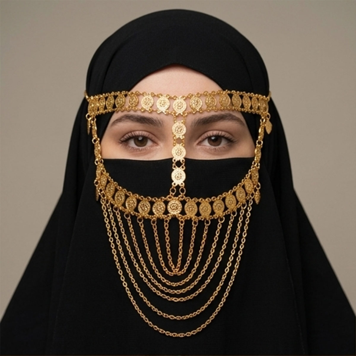 Golden Niqab 3 Style