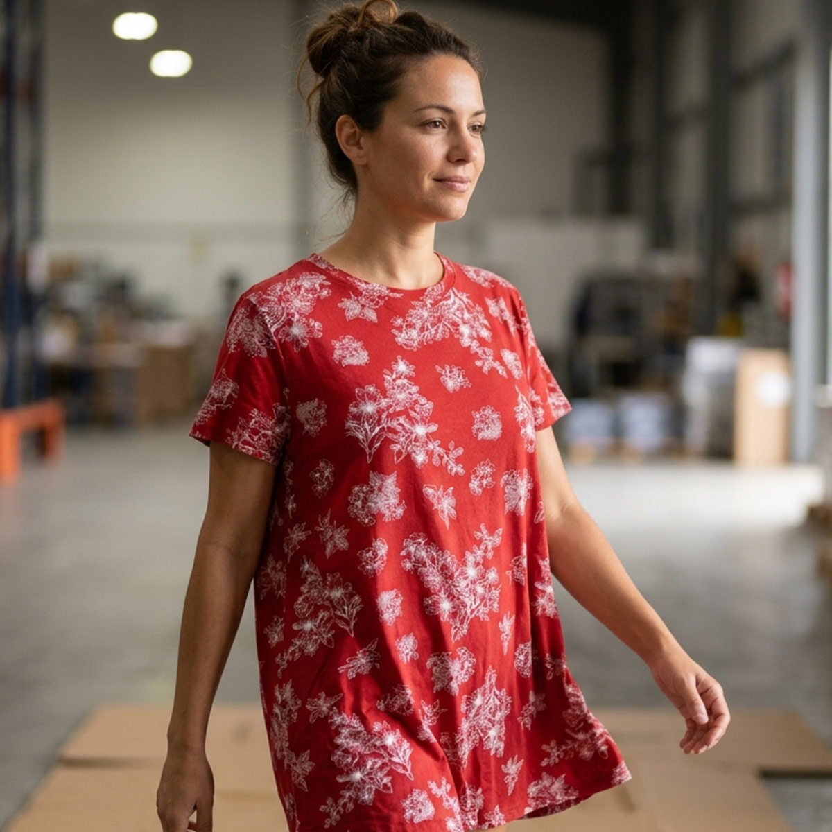 Ladies T-Shirt and Shorts Set