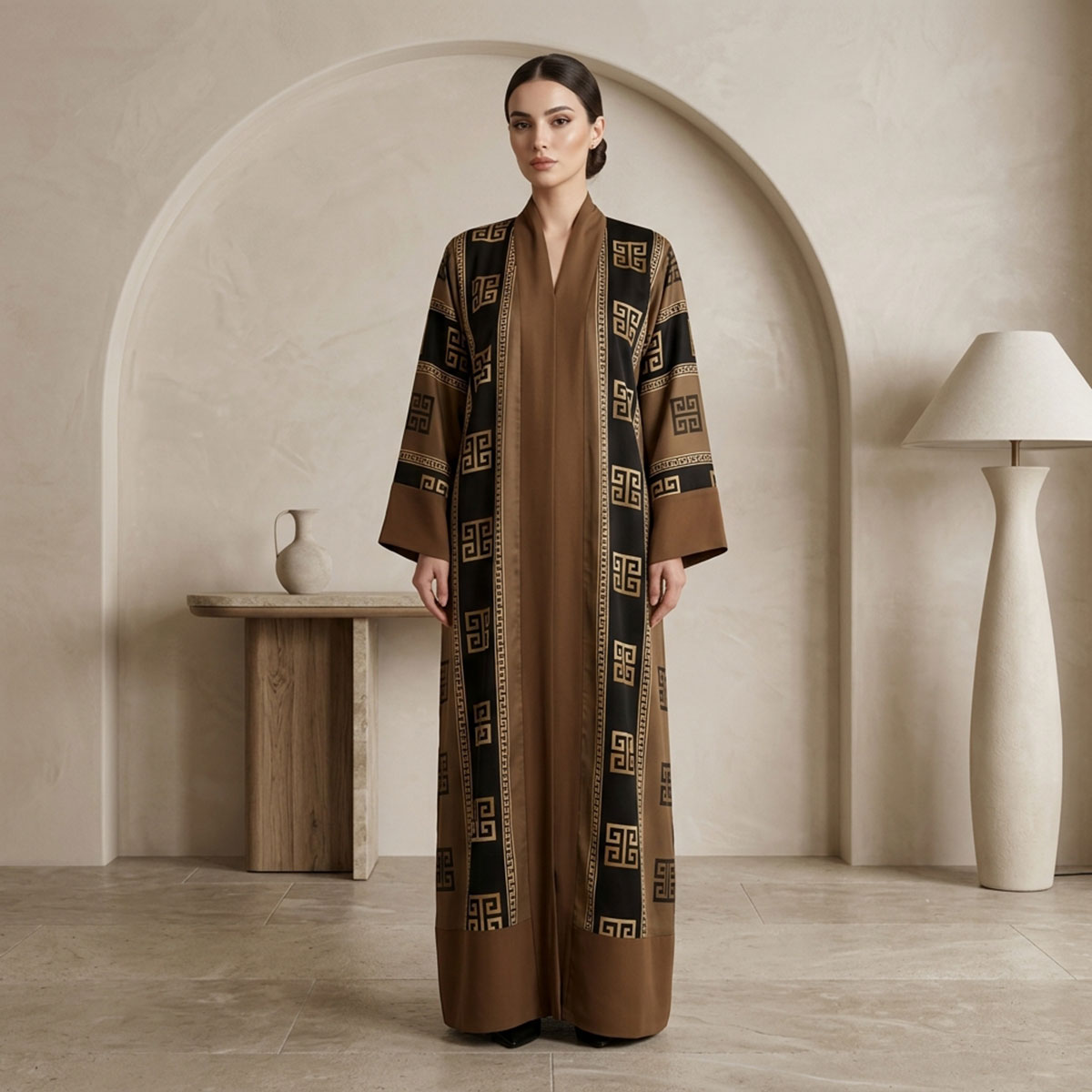 Ladies Steen Market Abaya