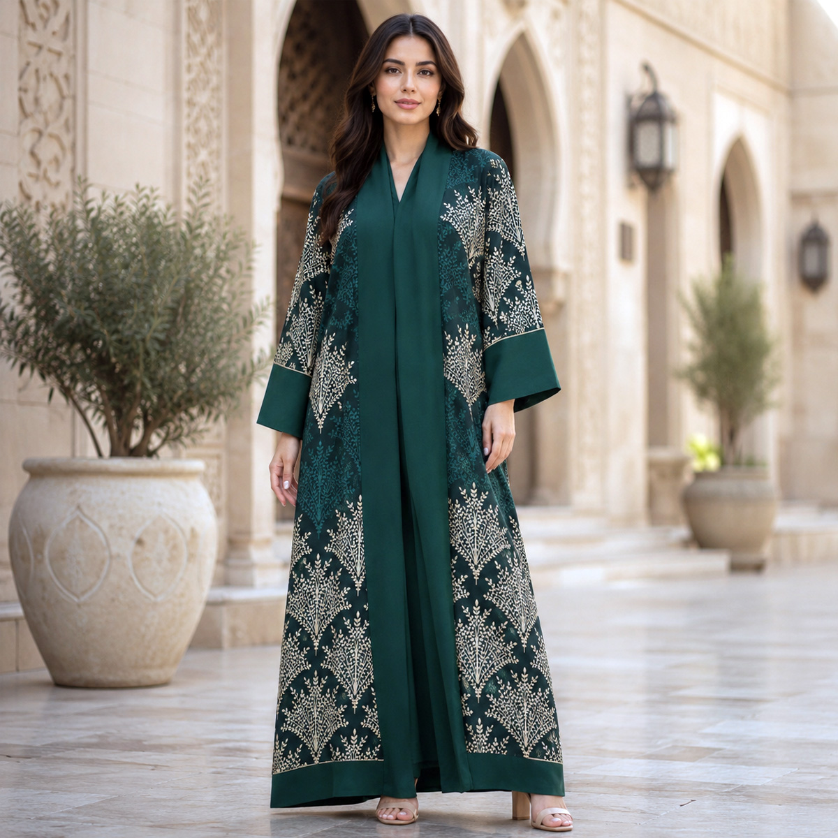 Market Abaya with Shella