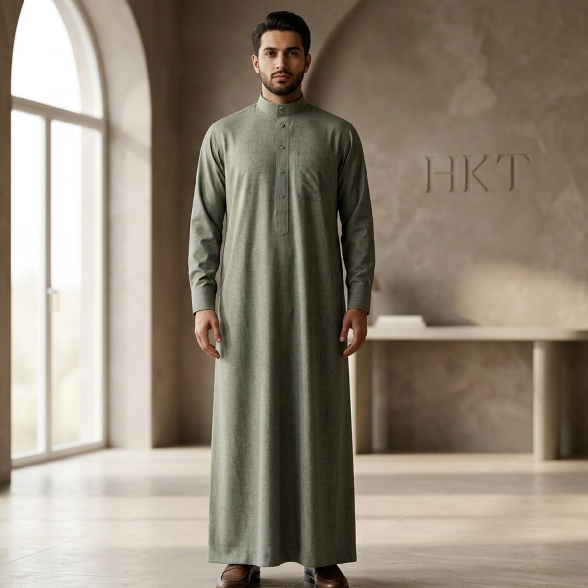 Men Emirati Kandoora Robe