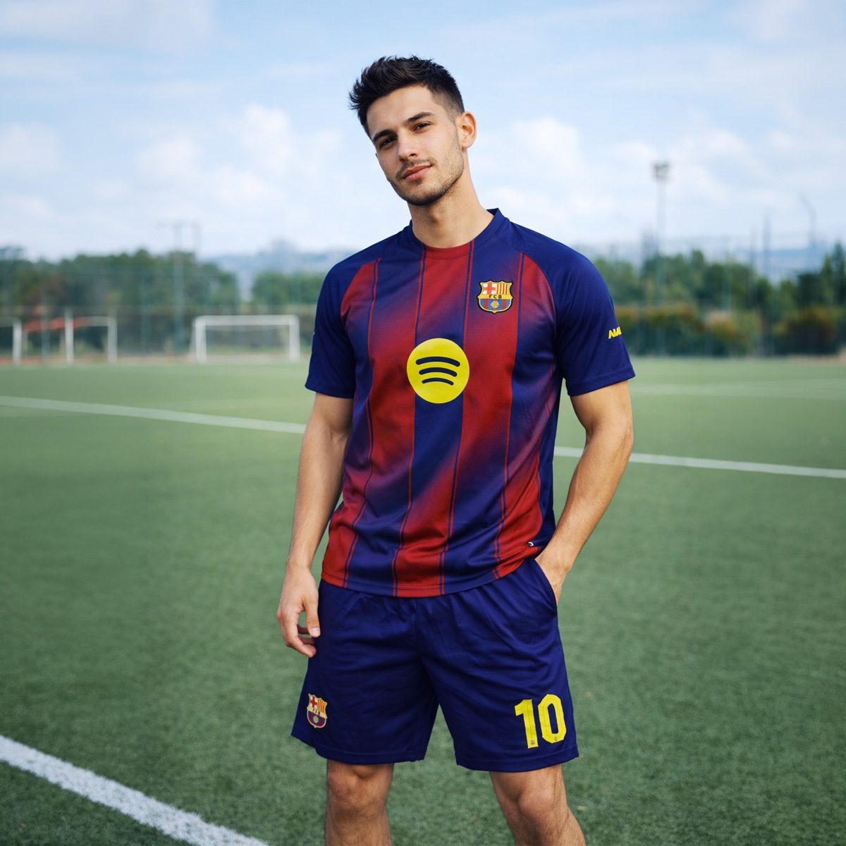 Men Football Set FCB Style
