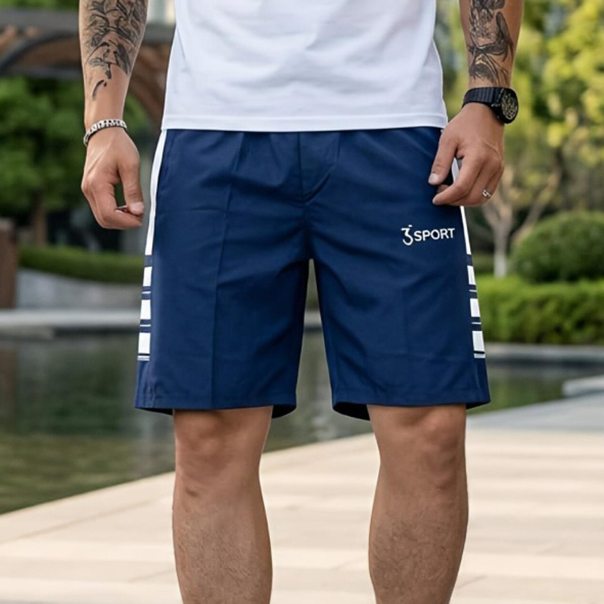 Men Plus Size Shorts
