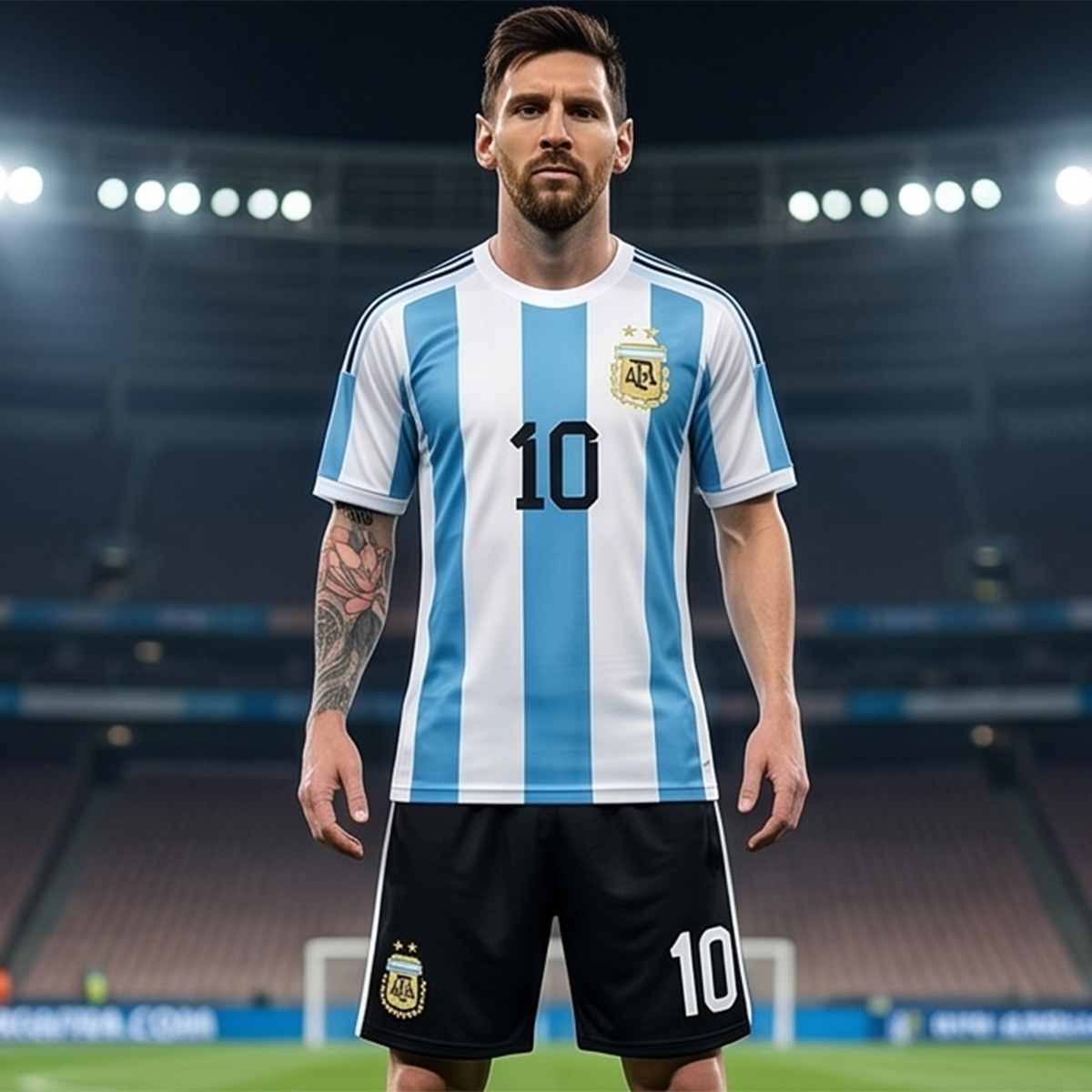 Men Football Shirt Set Argentina