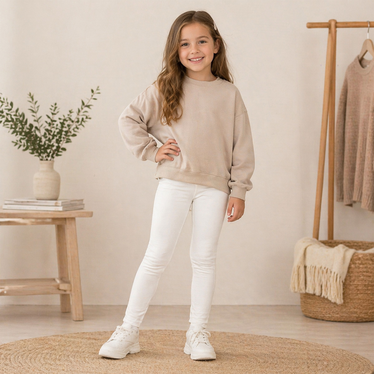 Girls Plain Tights