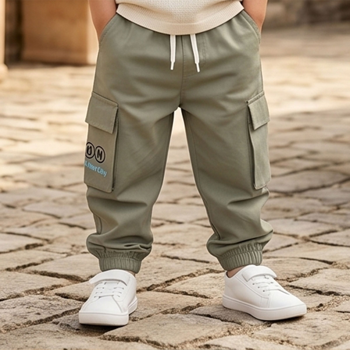 Girls Cotton Pant Printed