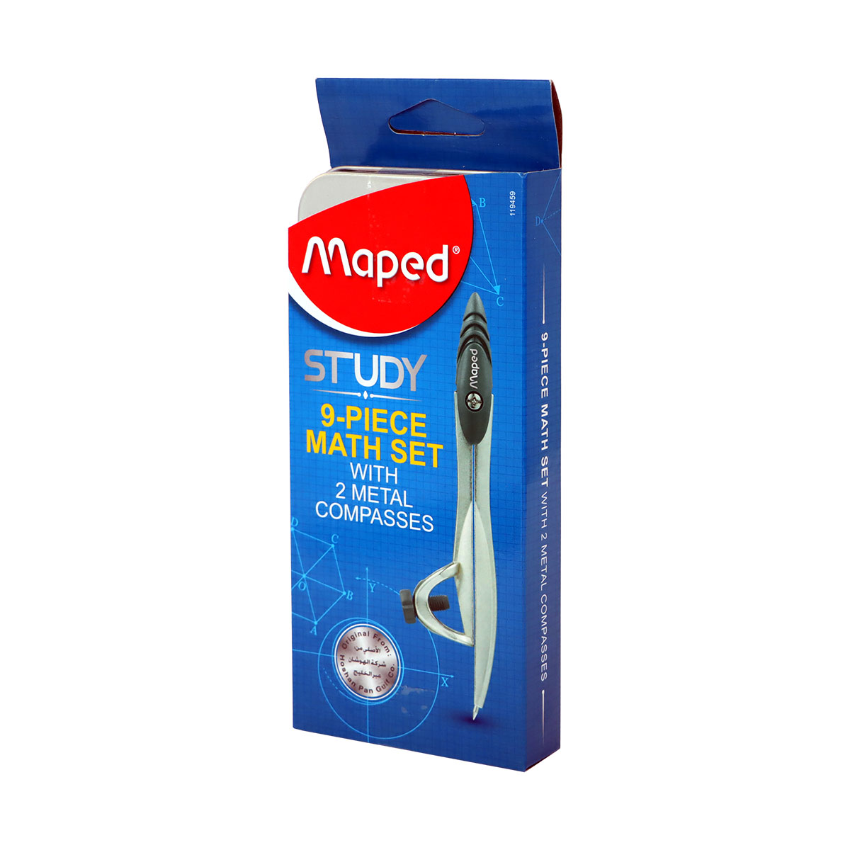 Maped Study Geometry Set 9 Piece