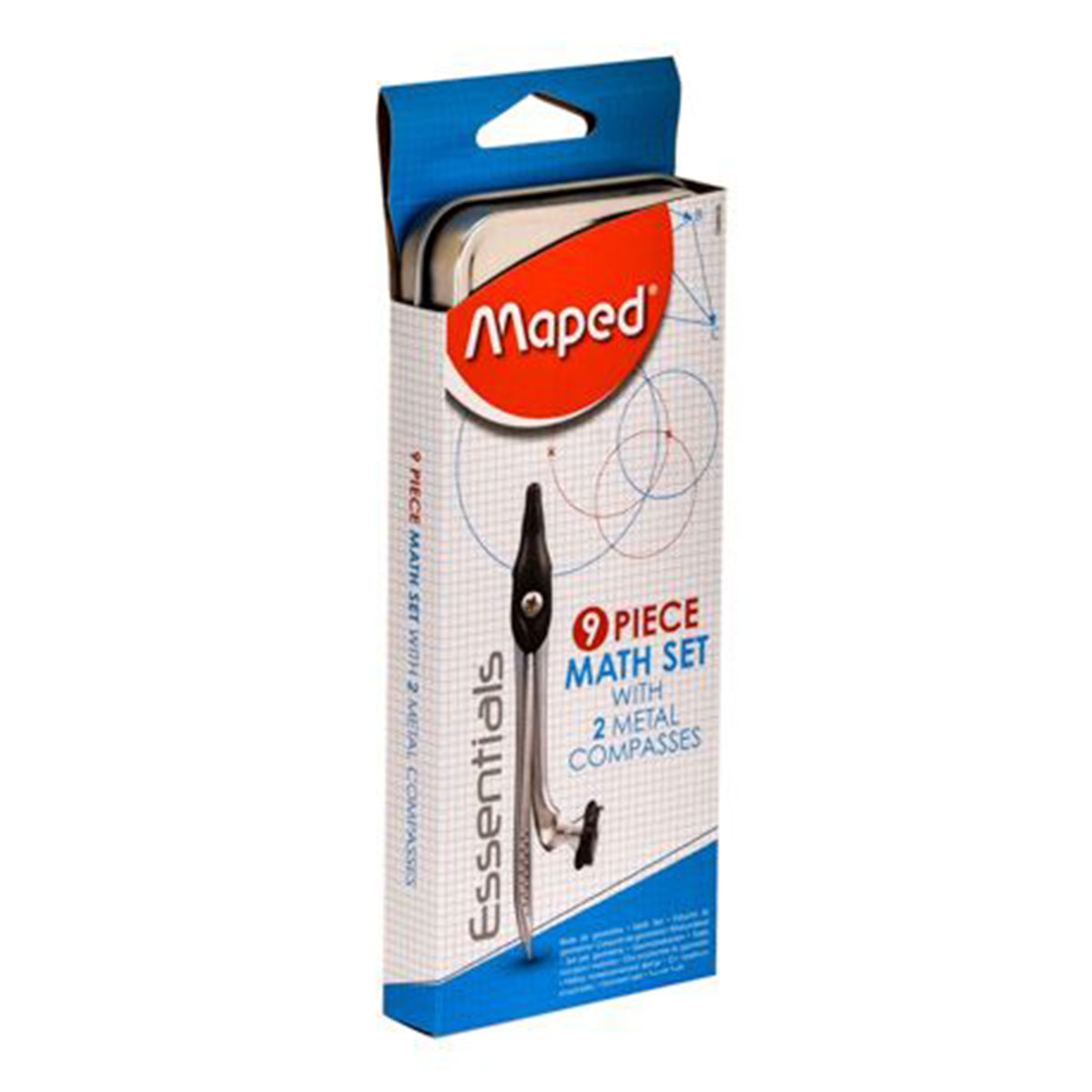 Maped Essential Geometry Set 9 Piece