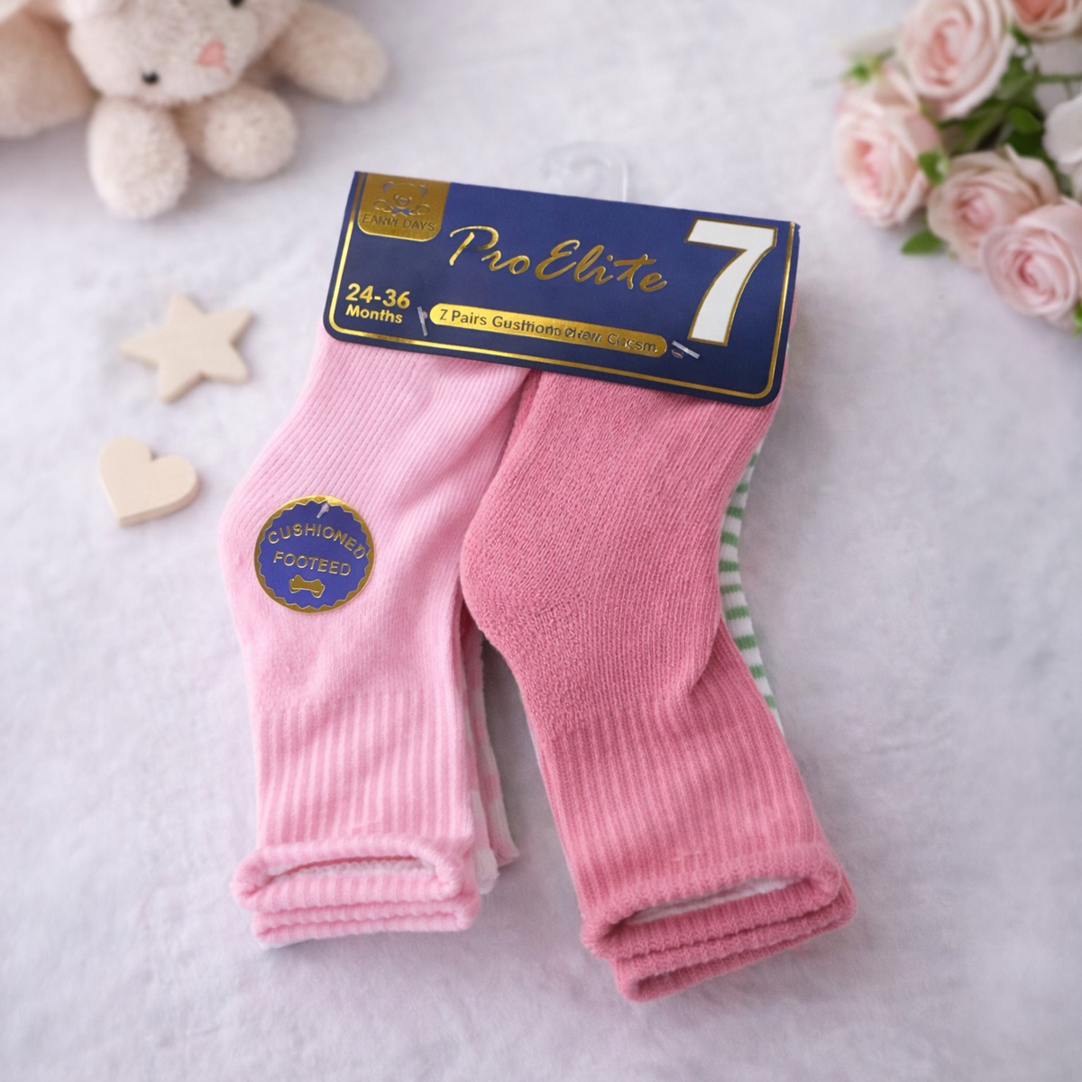 Baby Girls Socks Set 7 Piece