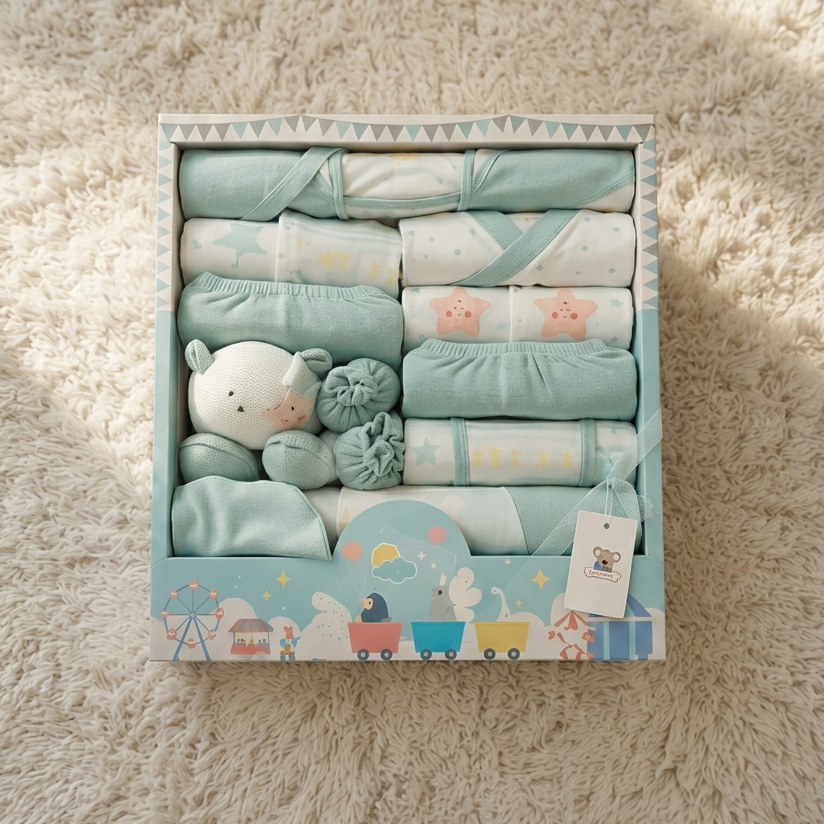 Baby Gift Set 18 Piece with Carton