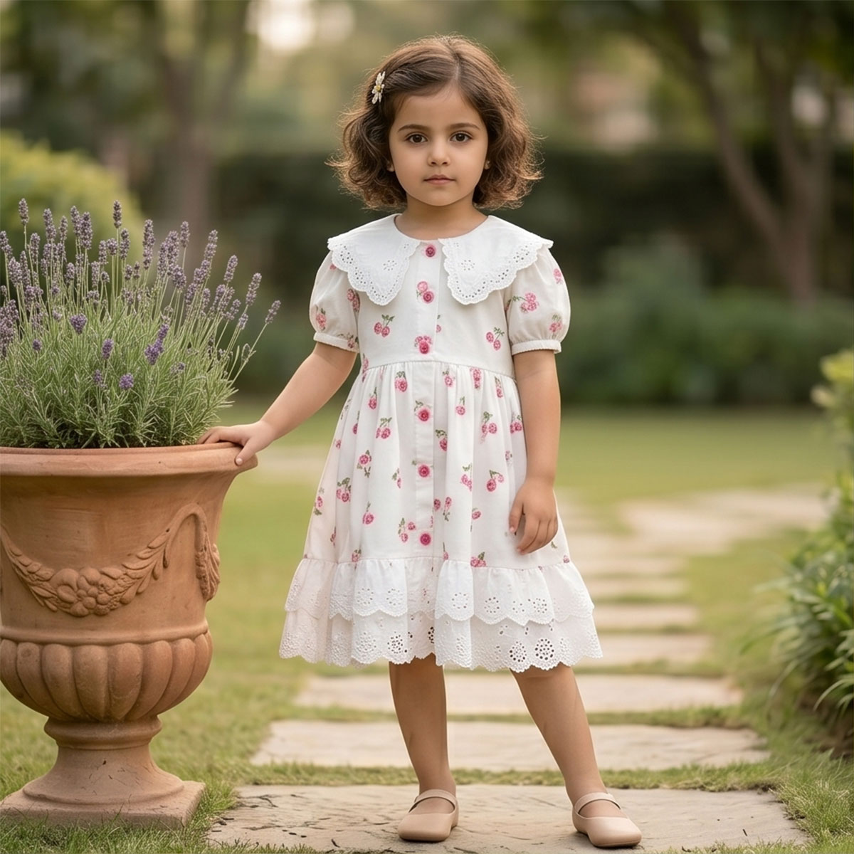 Girls Cotton Dress
