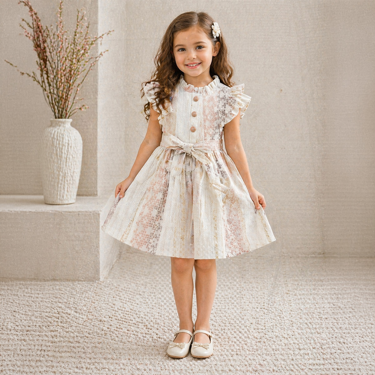 Girls Cotton Dress