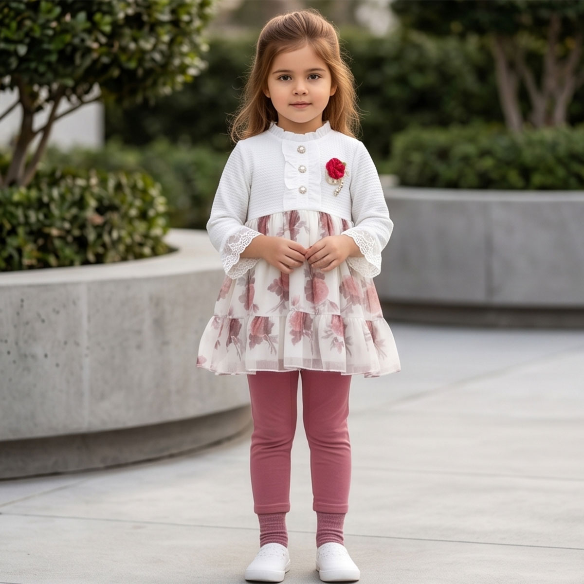 Girls Dress Set 2 Piece