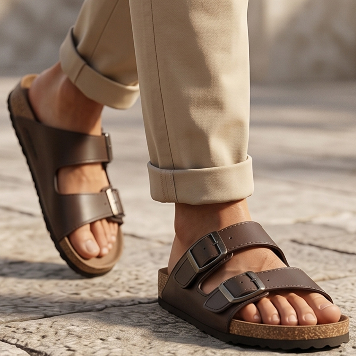 Men PU Slipper