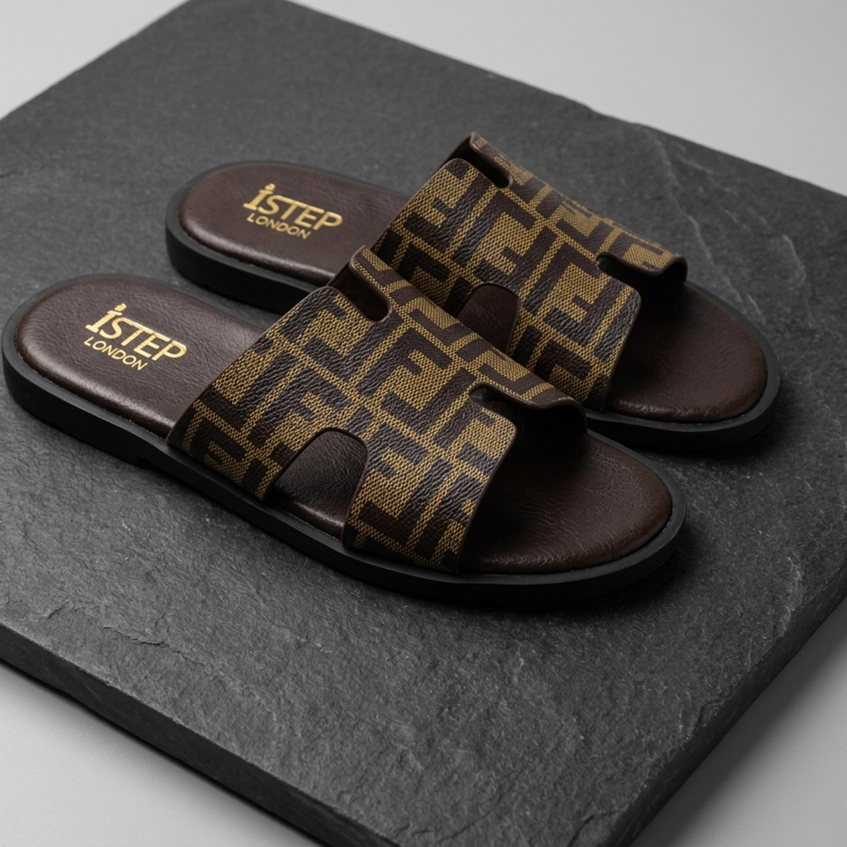 Men Arabic Slip-On Slippers