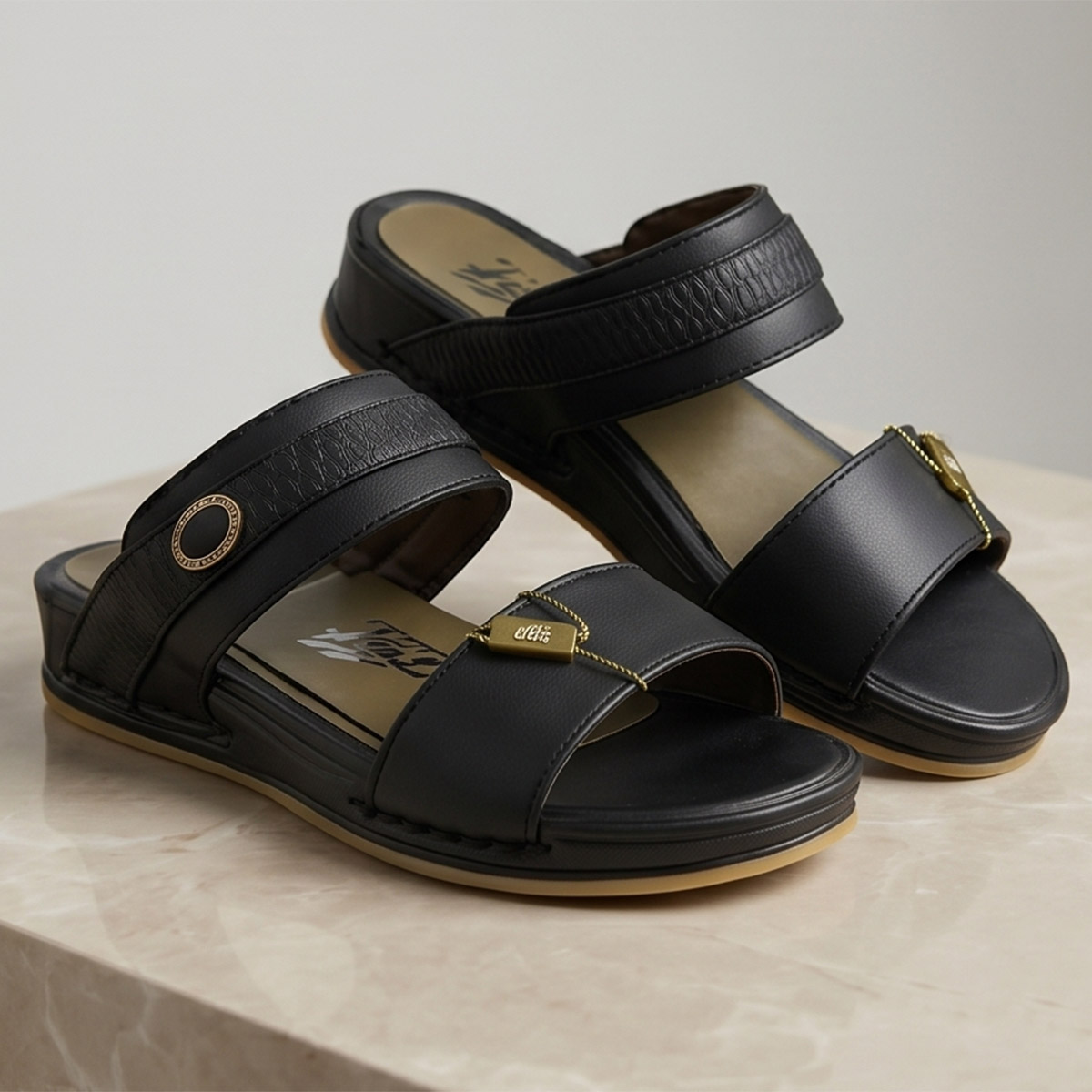 Men Arabic Slip-On Slippers