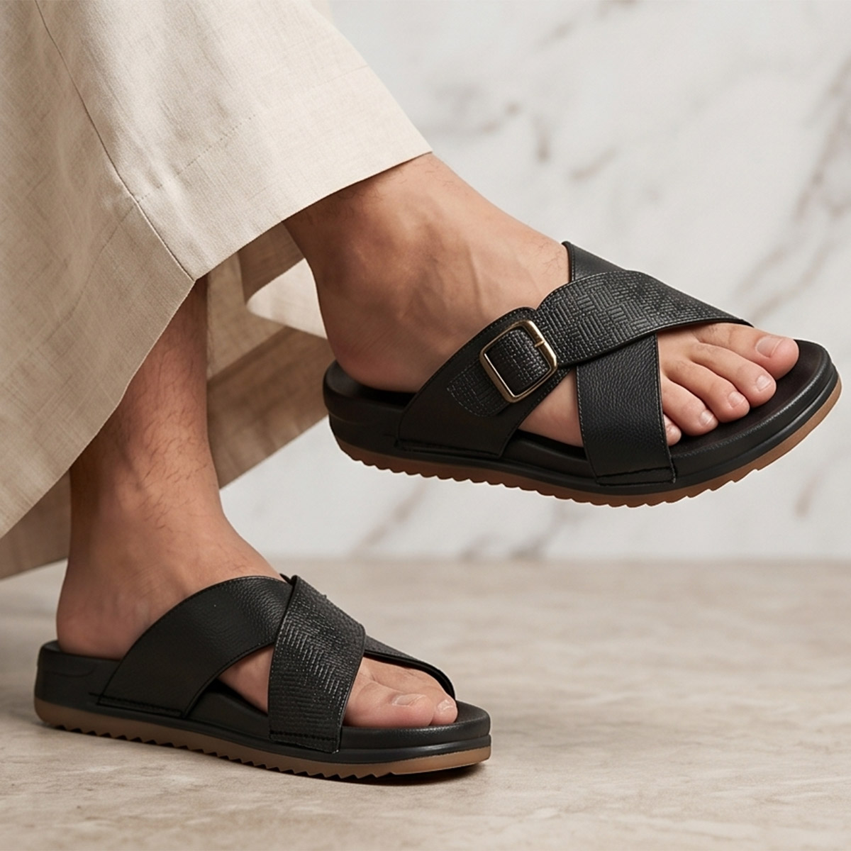 Men Arabic Casual Slippers
