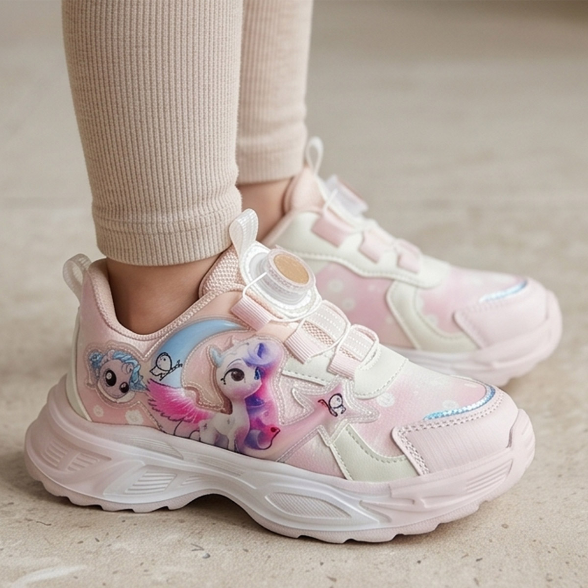 Baby Girl LED Sports Shoes