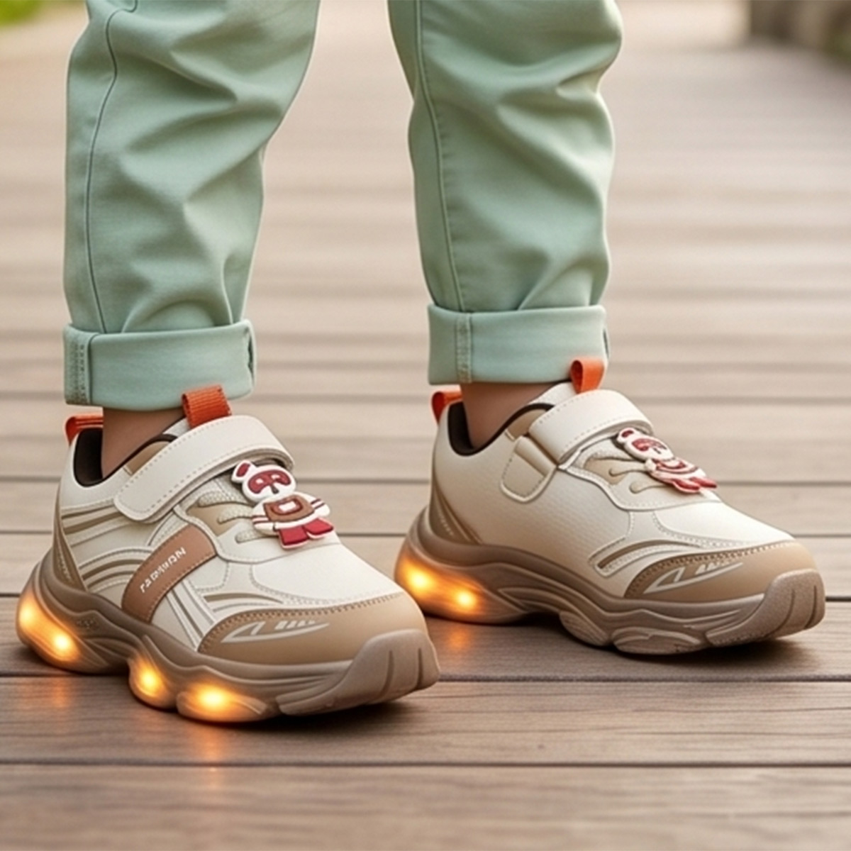 Baby LED Sports Shoes Size 25 to 30