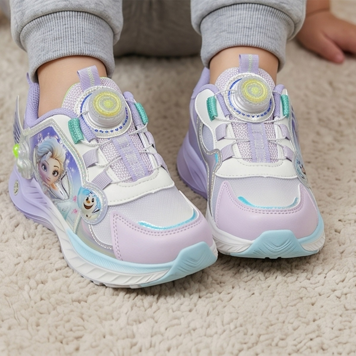 Baby Girl LED Sports Shoes