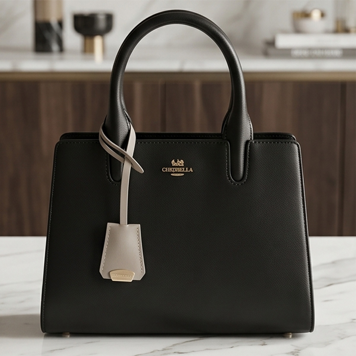 Ladies Hard Plain Bag