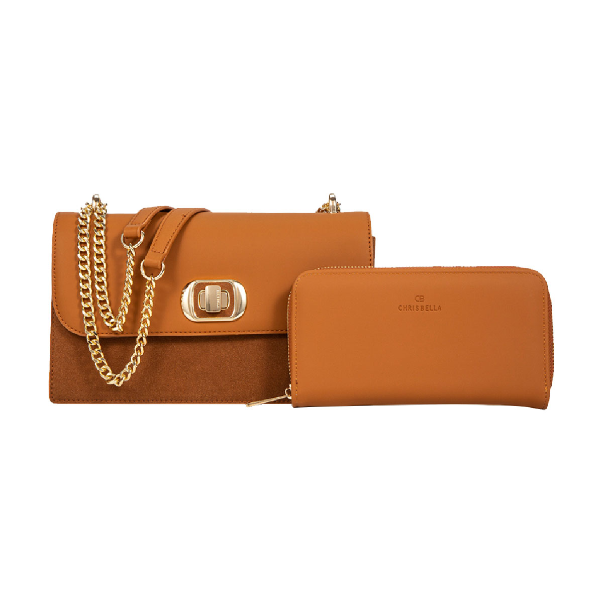 Ladies Plain Bag Set 2 Piece