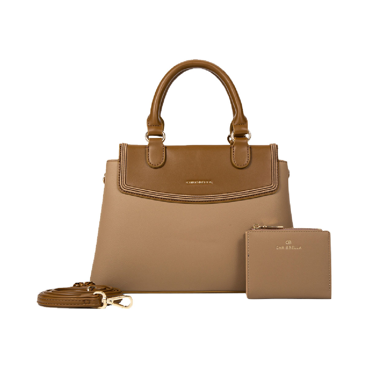 Ladies Plain Bag Set 2 Piece
