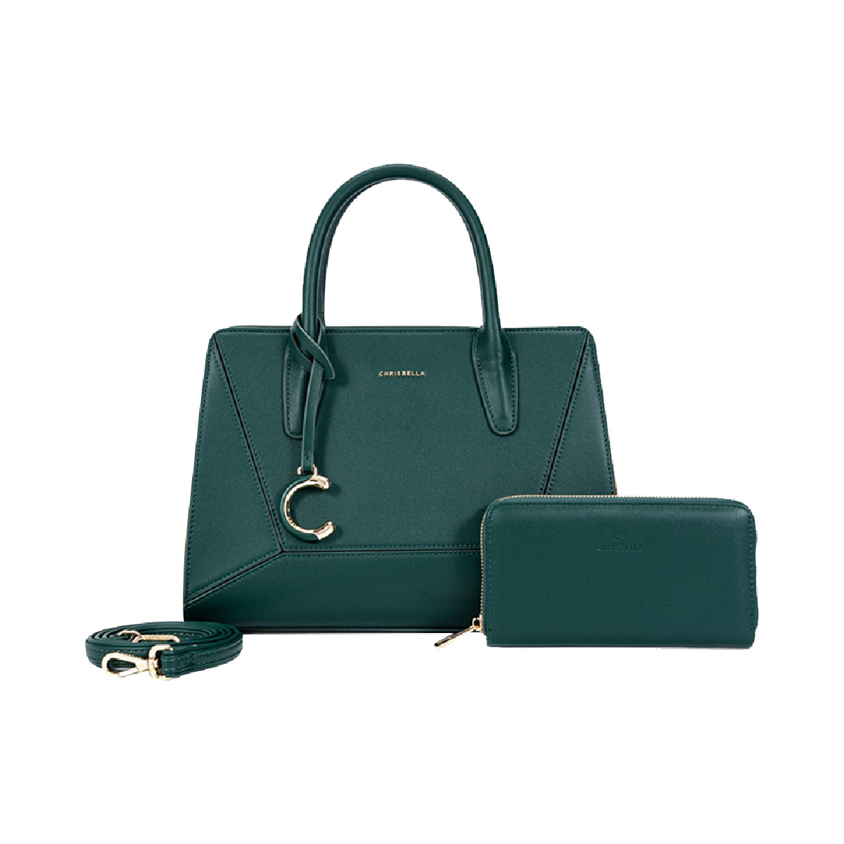 Ladies Plain Bag Set 2 Piece