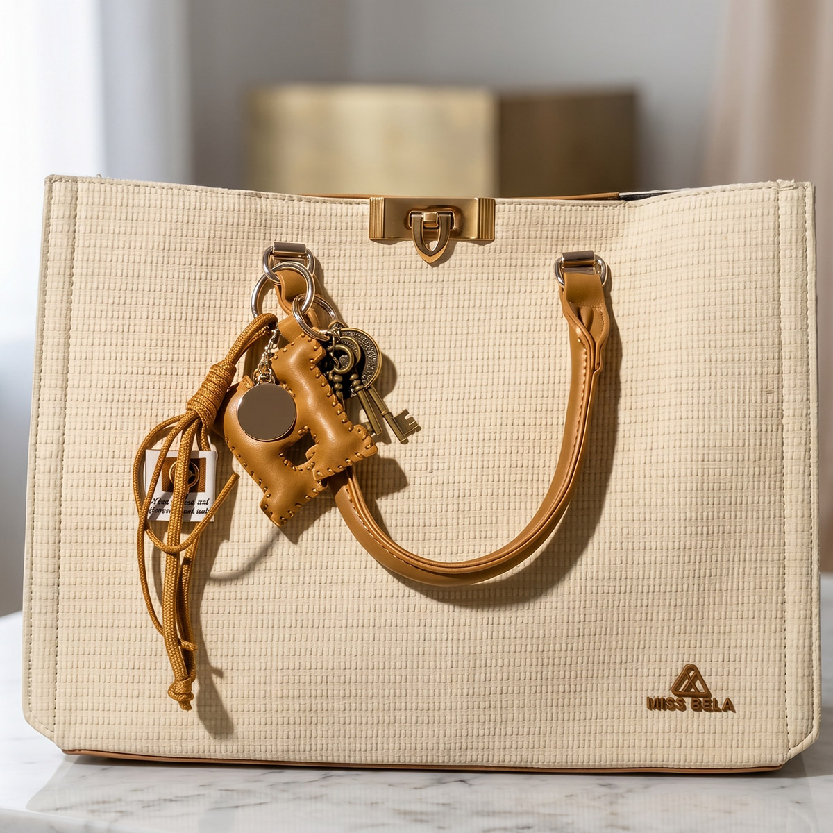 Ladies Soft Plain Handbag Large