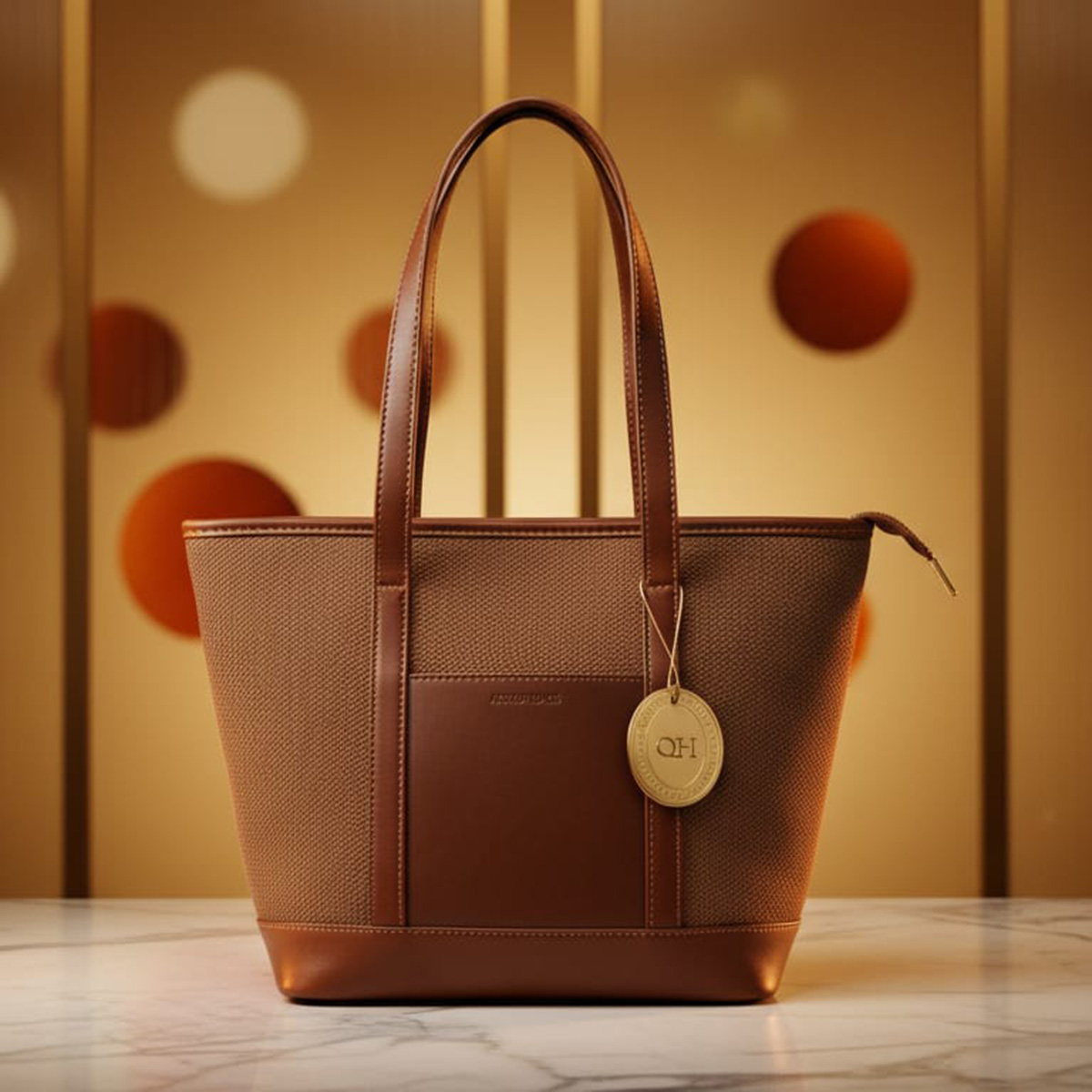 Ladies Soft Plain Handbag Large