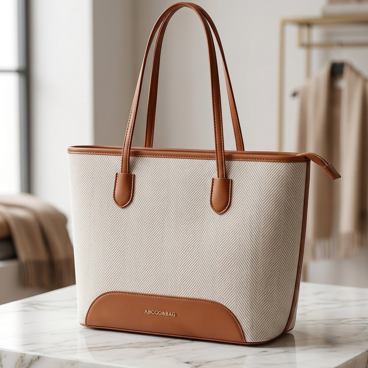 Ladies Soft Plain Handbag Large