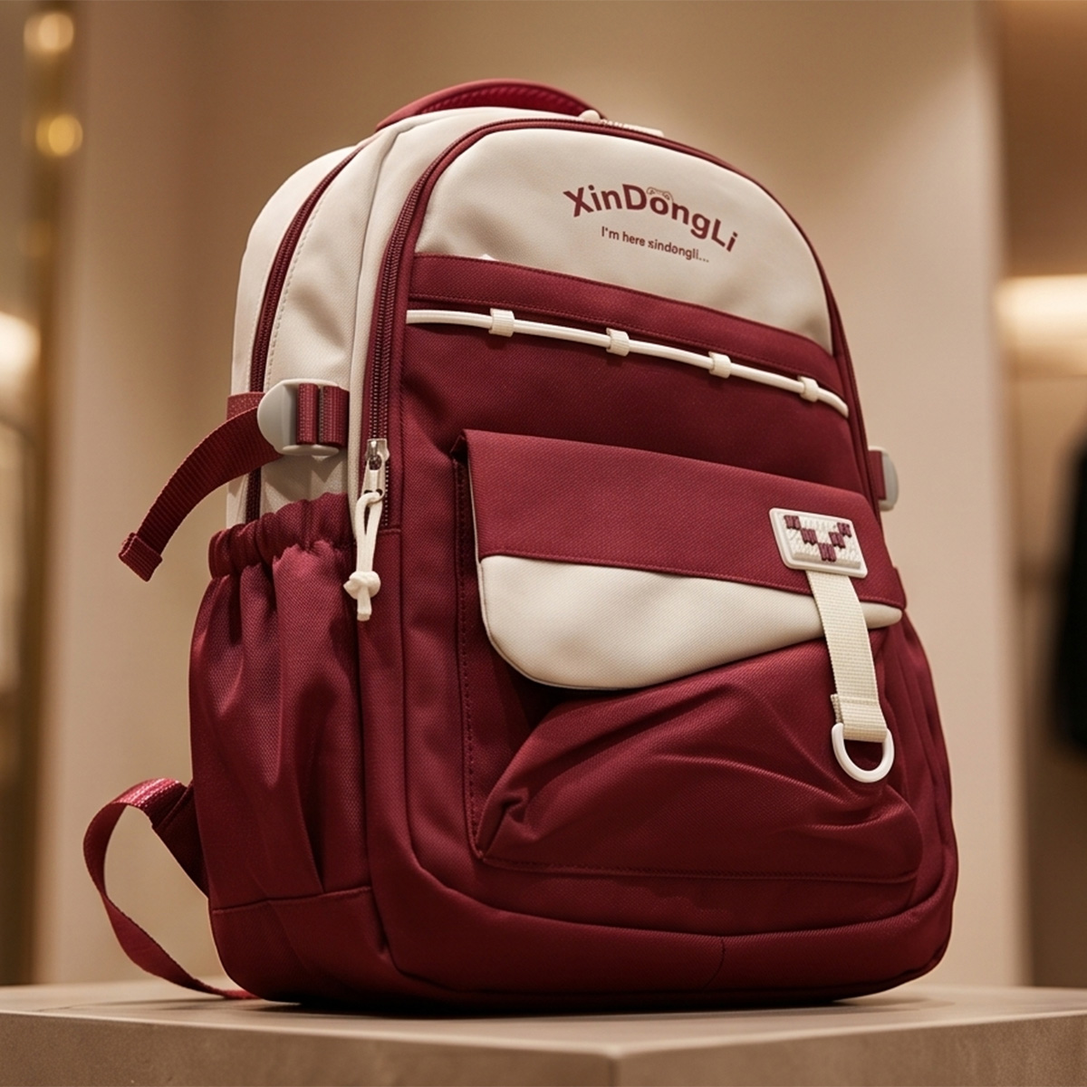 Fabric Backpack Bag