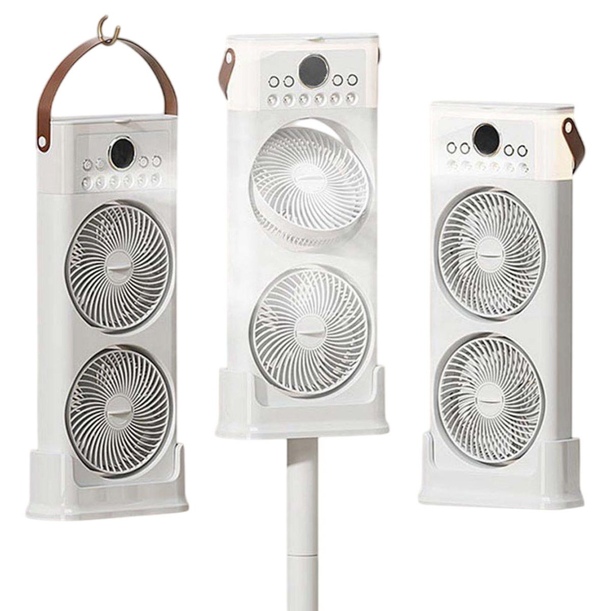 Six-Hole Dual Cooling Fan