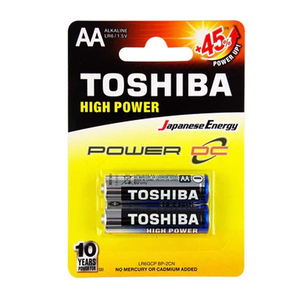 Toshiba AA Battery 2 Piece