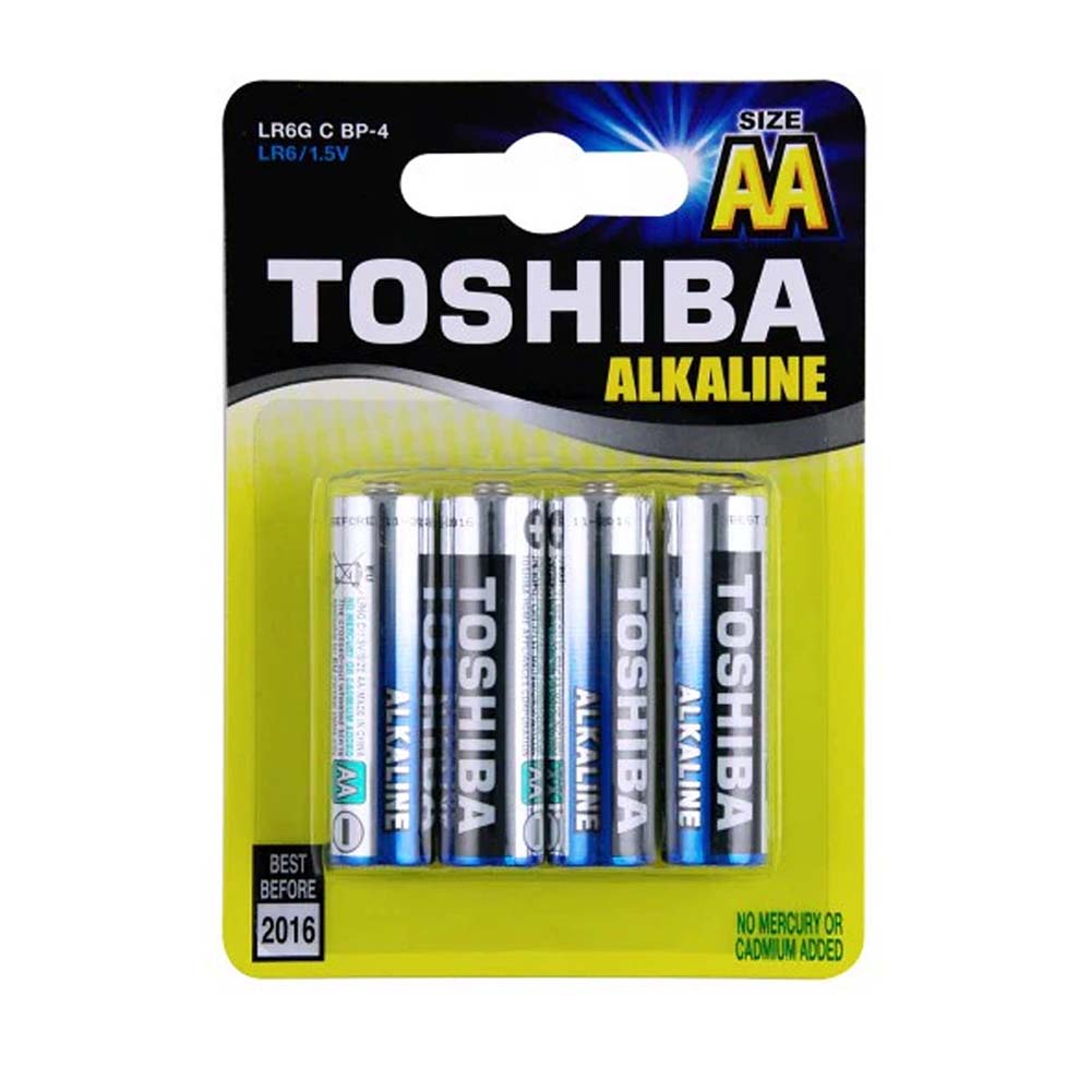 Toshiba AA Battery 6 Piece