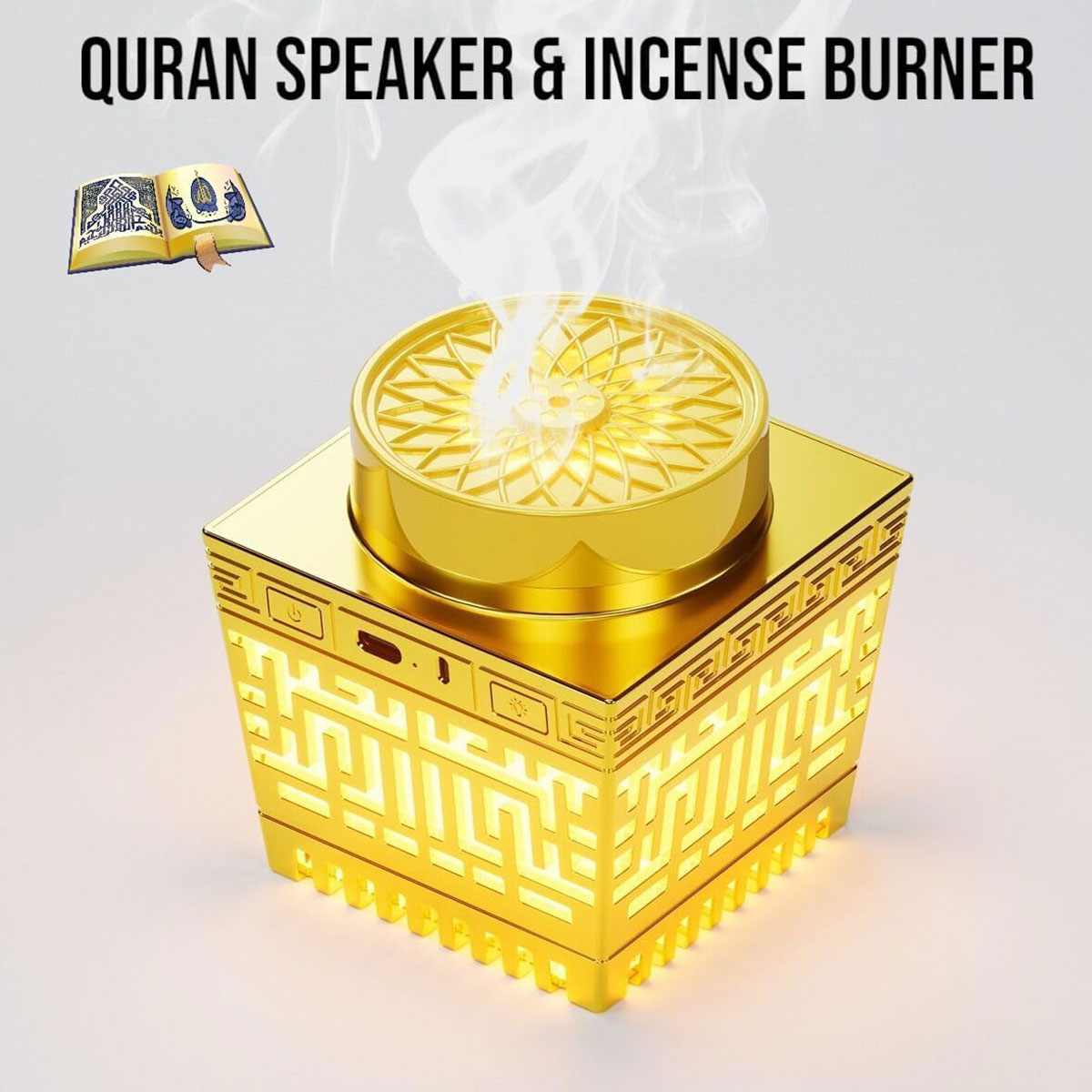 Quran Speaker with Incense Burner