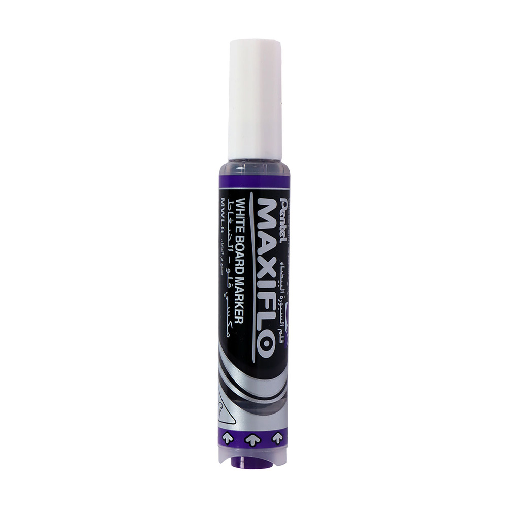 Pentel Maxiflo Chisel Tip Whiteboard Marker Violet
